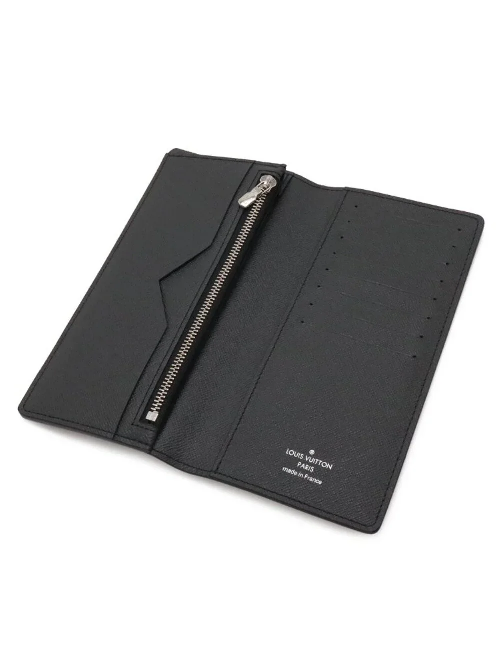 Louis Vuitton Taiga Portefeuille Alexandre Bifold Wallet Ardoise Black